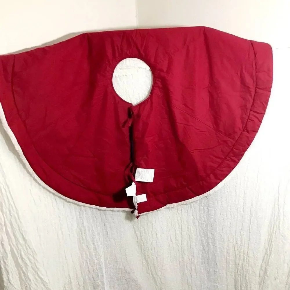 Pottery Barn Santa Claus Inspired Christmas Tree Skirt